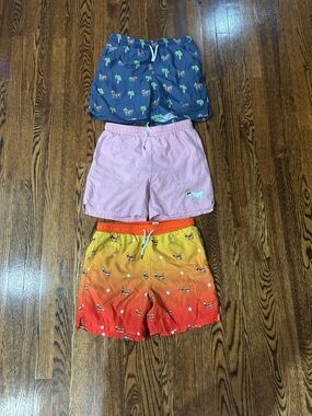 3 Boys Youth XL GOAT bathing suits . in great condition. sold together